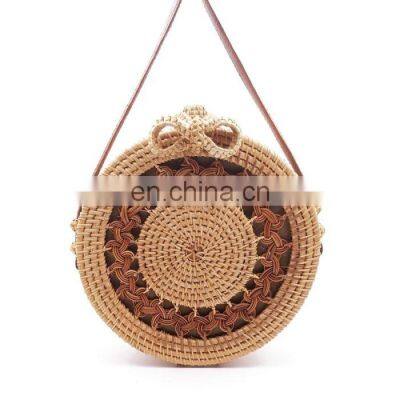 Hot Sale Natural Handmade rattan bags in adorable round shapes