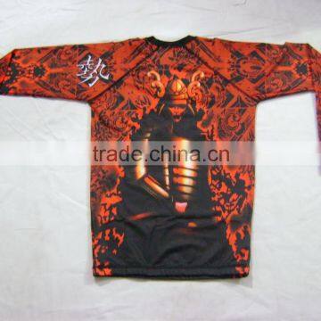 CUSTOM MADE LONG SLEEVES Rash Guard SUBLIMATED photo-2