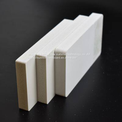 Building Materials High density plastic formwork sheet PVC foam board