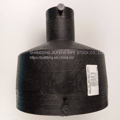 ELECTROFUSION reducer coupler PE100, SDR11 200mm*50mm Inner Diameter