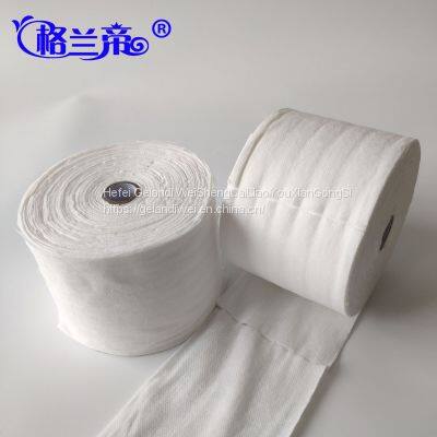Grande 21*23CM Disposable Facial Towel Wet And Dry Dual Makeup Removal Cotton Reticulate Pattern Soft Towel Roll photo-3