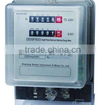 Single Phase Multi-rate Energy Meter DDSF833