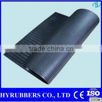 Qingdao cheap rubber stable mat, colorful rubber door mats