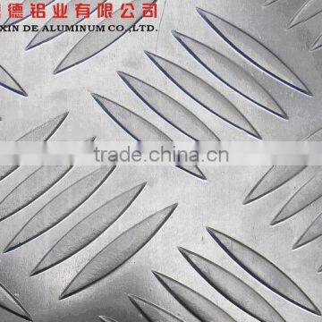 Big 5 bar aluminium tread sheet