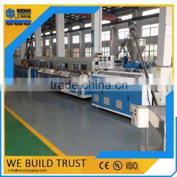 pvc double screw ceiling tile machine