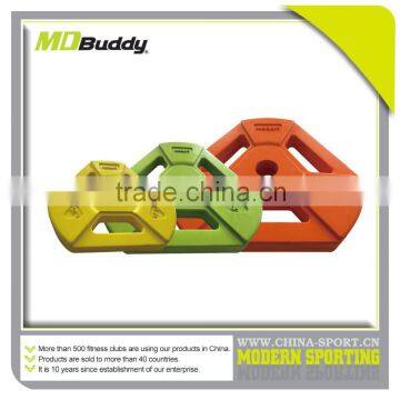 2015 new product chequered olympic weight plate