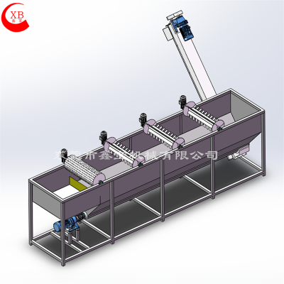 Sink Float Separate Washing Tank for Pet Bottles Washing Line