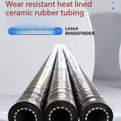 Mine slurry treatment Pipe Wear Resistant Rubber Ceramic Hose