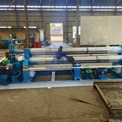 Plate Rolling Machine Roll Cones Heavy Duty Roller Bending Machine 4-roller Plate Rolling Machine photo-3