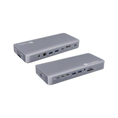 15 in 1 thunderbolt 5  USB C hub docking station MST type c docking station hub