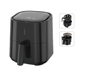 Friteuse à air multifonctionnelle et entièrement automatique sans fumée (Wechat : 13510231336)