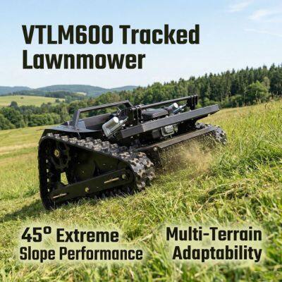 Vigorun VTLM600 Беcпроводной робот-кусочник газона Самоходный точный робот-кусочник газона для сельскохозяйственного использования