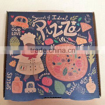 food delivery box black pizza box for template