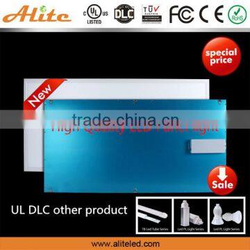 CE RoHS UL CUL DLC 600x600 square led panel lighting, flat LED ceiling panel light 1200x600 50W 70W