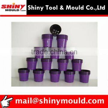 Hotel flower pot,colorful plastic flower pots mould