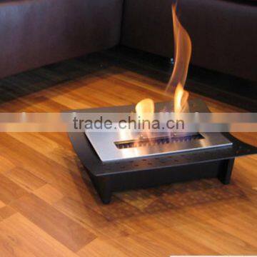 free standing table ethanol fireplace