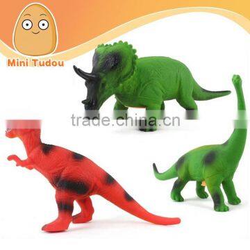 Cool animal world model toys vinyl dinosaur toys with IC sound for children