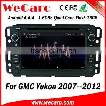 Wecaro WC-GU7036 Android 4.4.4 car gps 2 din for gmc yukon dvd 2007 - 2012 TV tuner