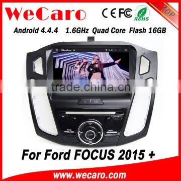 Wecaro WC-FF8088 Android 4.4.4 car dvd player 1024*600 car audio for ford focus 2015 Steering Wheel Control