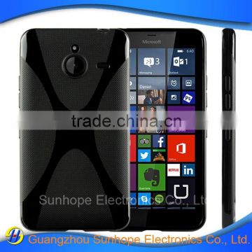 X pattern tpu mobile phone skins for Microsoft Lumia 640XL