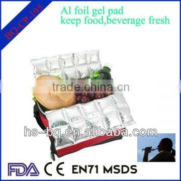 grid gel ice pad for keeping food fresh