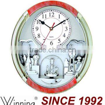 Wall Clock With Rotating