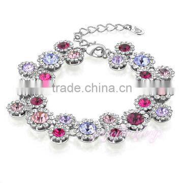 dubai custom rhinestone designs jewelry new gold bracelet designs