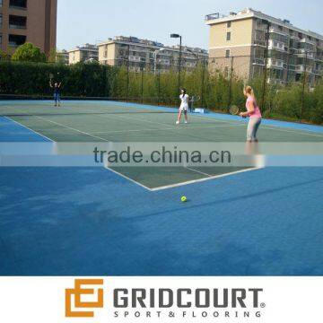 hith quality gridcourt tennis court flooring