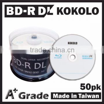 A+ BD-R 50GB Bluray media to Taiwan, BDs 25GB 50GB