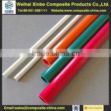 High stregth glass fiber tube with rainbow colour