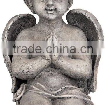 Hot Sale Home Decor Kneeling Angel Figurines Garden Outdoor Statue