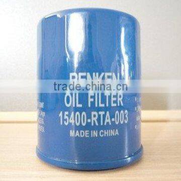 Competitive price Oil Filter , 15400-RTA-004