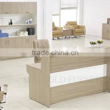 Good quality wooden reception counter table design reception desks for sale (SZ-RTB029)