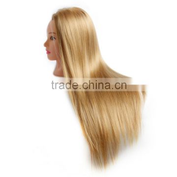 Wholesale Synthetic Long Hair Make Up Training Head, Synthetic Hair Mannequin Head