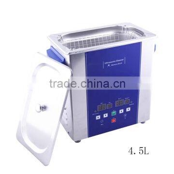 ultrasonic glasses cleaner UD100SH-4.5LQ with heating and memory storage industrial Ultrasonic Cleaner