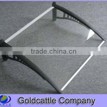 Polycarbonate sheet folded Awnings