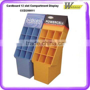 Supermarket Cookie Promotion Cardboar Compartment Display Stand photo-3