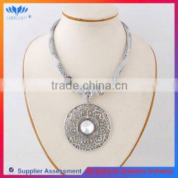 Filigree Silver Pendant Superstar Harem Jewelry