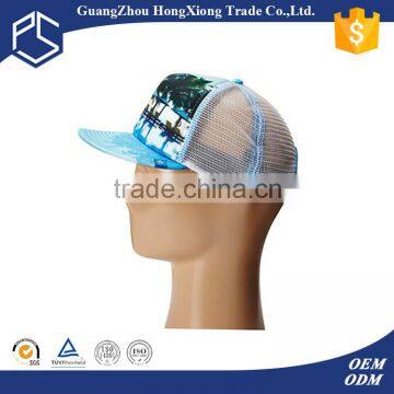 Promotional High Quality Sulblimation Hawaii Flat Bill Rucker Hats photo-4