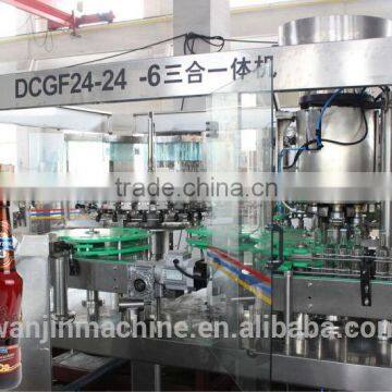 Glass bottles beer Filling equipment