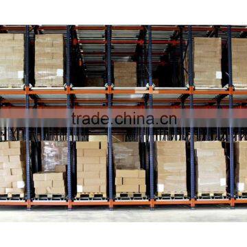 china factory wholesale heavy duty steel push back pallet racking