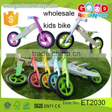 2015 Smart Kids Toy Handmade Wholesale Kids Bike, Hot Sale Wooden Balance Bike for Kids