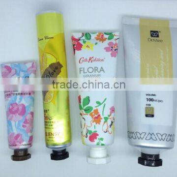 High Quality Aluminum Cosmetic Tube for Hair Extensions /100ml Aluminum Tube for Cosmetic Packaging