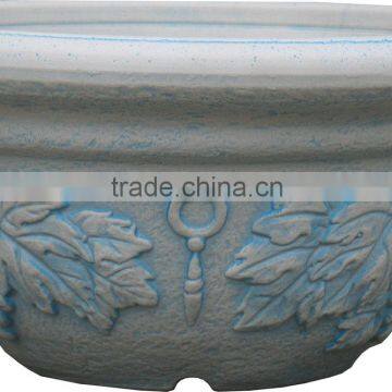 lighted ornamental colorful cheap plastic flower pots wholesale