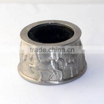 Stainless Steel horse embossed design Wine Ring,Wine Collar