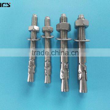 stainless steel anchor wedge anchor bolts and nuts for stone concrete                        
                                                Quality Choice