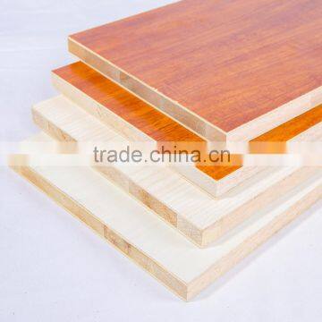 Customized melamine faced blockboard for furniture production