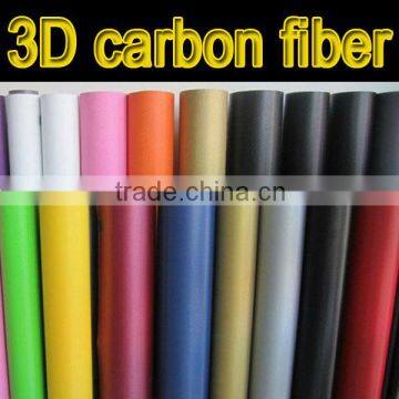 3D carbon fiber sticker