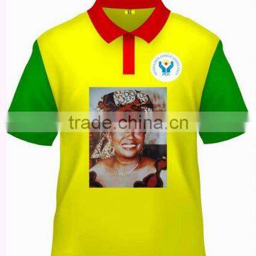 printing election campaign polo shirt