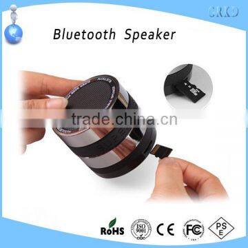 Popular lens shape wireless mini speaker with TF card mp3 player